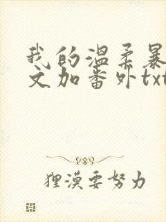 我的温柔暴君全文加番外txt