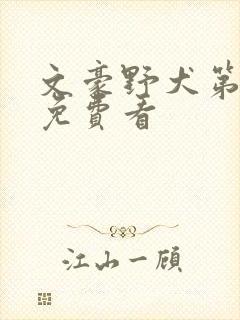 文豪野犬第5季免费看