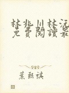 林兆川林沅小说免费阅读最新章节