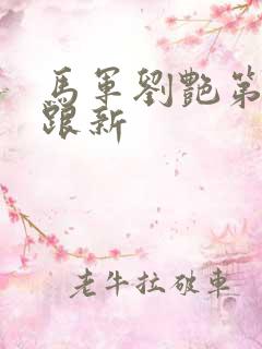 马军刘艳第八部跟新