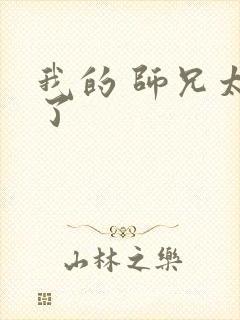 我的 师兄太强了