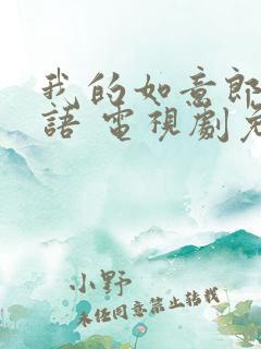 我的如意郎君国语 电视剧免费观看