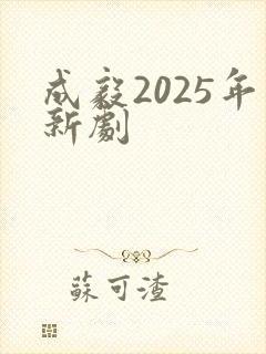 成毅2025年新剧