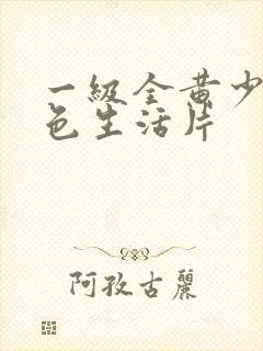 一级全黄少妇泄色生活片