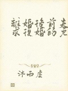 离婚后前夫哭着求复婚的免费阅读