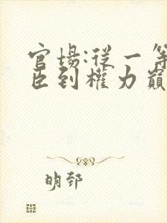 官场:从一等功臣到权力巅峰