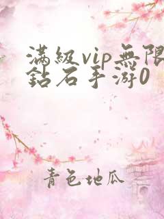 满级vip无限钻石手游0