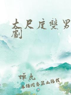 大尺度双男主日剧