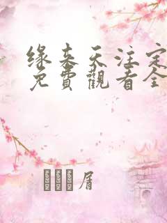 缘来天注定泰剧免费观看全集