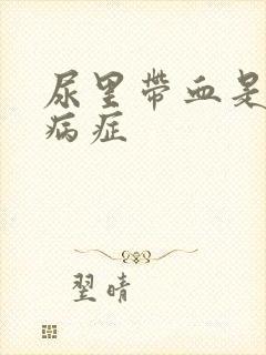 尿里带血是什么病症