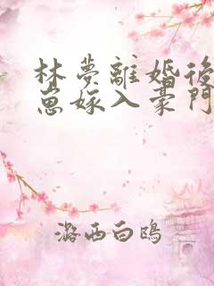 林梦离婚后她带崽嫁入豪门短剧