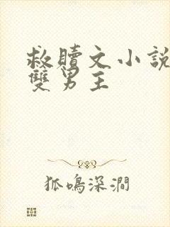 救赎文小说推荐双男主