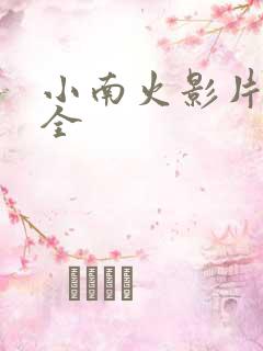 小南火影片子大全