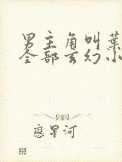 男主角叫叶天的全部玄幻小说