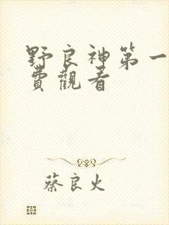 野良神第一季免费观看