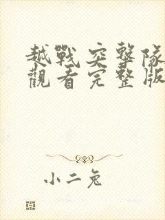 越战突击队免费观看完整版