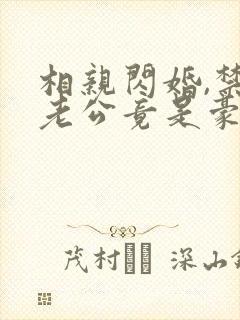 相亲闪婚,禁欲老公竟是豪门继承人