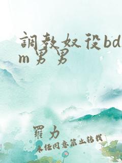 调教奴役bdsm男男