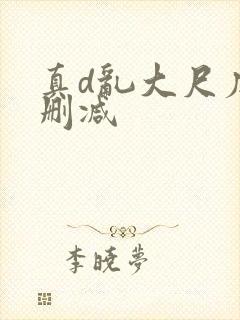真d乱大尺度未删减