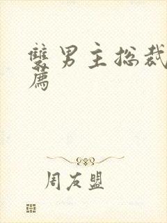 双男主总裁文推荐