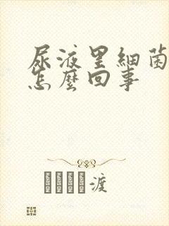 尿液里细菌多是怎么回事