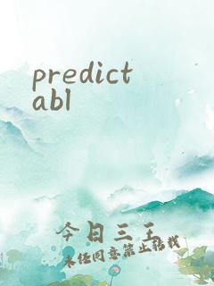 predictabl