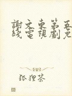 谢文东第五季在线电视剧免费观看