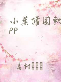 小叶修图软件app