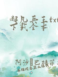 超凡兵王txt下载全本