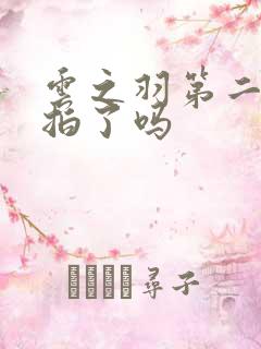 云之羽第二部开拍了吗