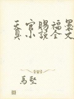 天官赐福墨香铜臭小说全文免费读