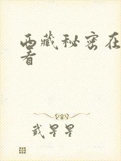 西藏秘密在线观看