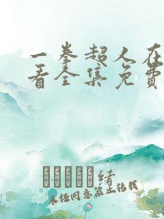 一拳超人在线观看全集免费播放