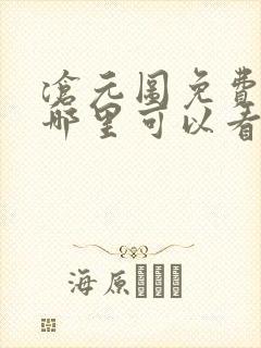 沧元图免费小说哪里可以看