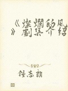 《灿烂的风和海》剧集介绍