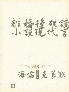 离婚后破镜重圆小说现代言情