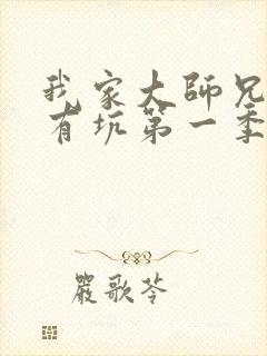 我家大师兄脑子有坑第一季动漫免费