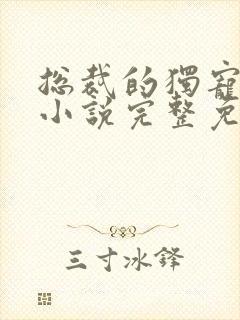 总裁的独宠甜妻小说完整免费