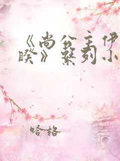 《尚公主伊人睽睽》系列小说