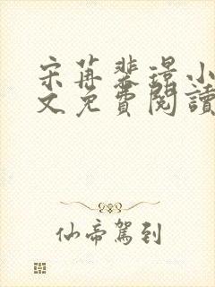 宋苒裴璟小说全文免费阅读