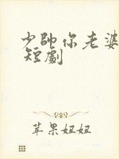 少帅你老婆又跑 短剧