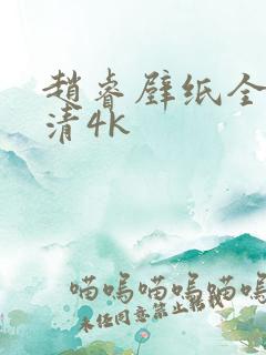 赵睿壁纸全屏高清4k