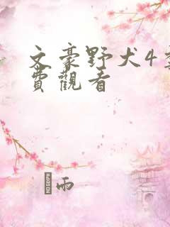 文豪野犬4季免费观看