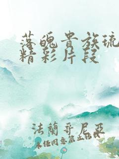 落魄贵族琉璃川精彩片段