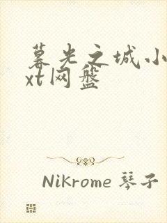 暮光之城小说txt网盘