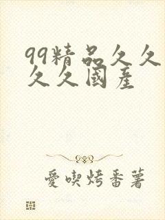 99精品久久久久久国产