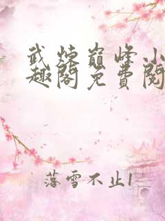 武炼巅峰小说笔趣阁免费阅读