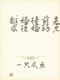 离婚后前夫哭着求复婚的免费阅读