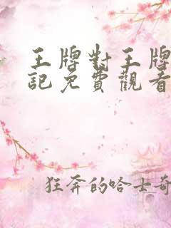 王牌对王牌西游记免费观看完整版