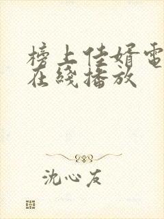 榜上佳婿电视剧在线播放